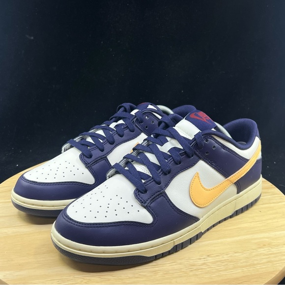 NEW Nike Dunk Low ‘From Nike To You’ Purple Yellow FV8106-181 Men's Size 9 - Picture 2 of 10